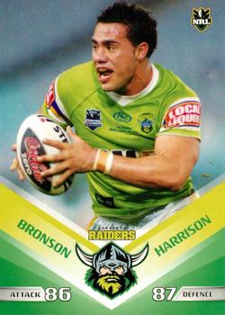 2010 Daily Telegraph NRL #28 Bronson Harrison Front
